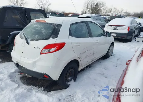2014 Mazda Mazda2 Sport from USA, damaged, VIN JM1DE1KZ2E0183817